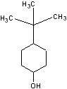 Para Tertiary Butyl Cyclo Hexyl Alcohol Structural Formula